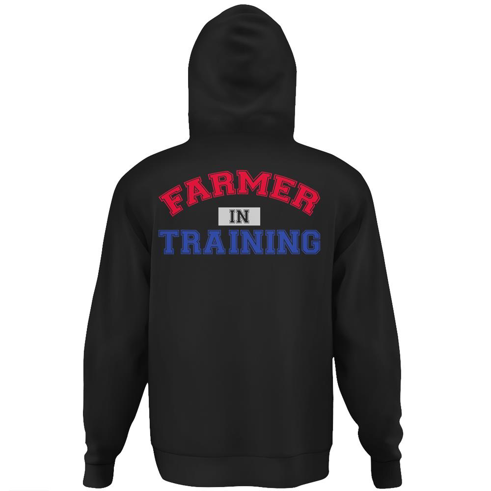 Farm Gift Farming Future Farmer Hoodie Print On Back