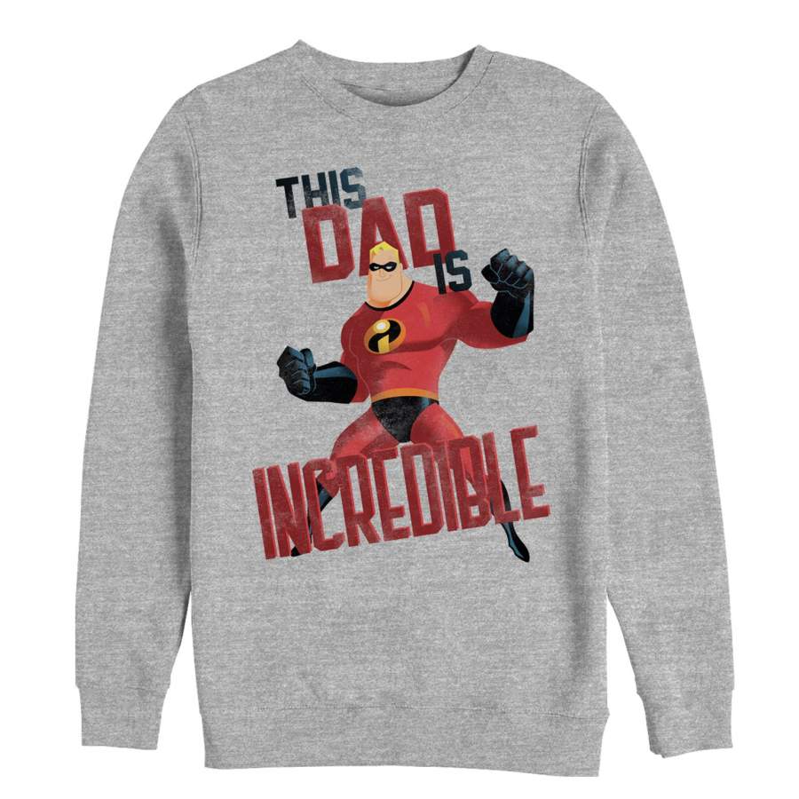 The Incredibles Men’s This Dad is Incredible  Sweatshirt