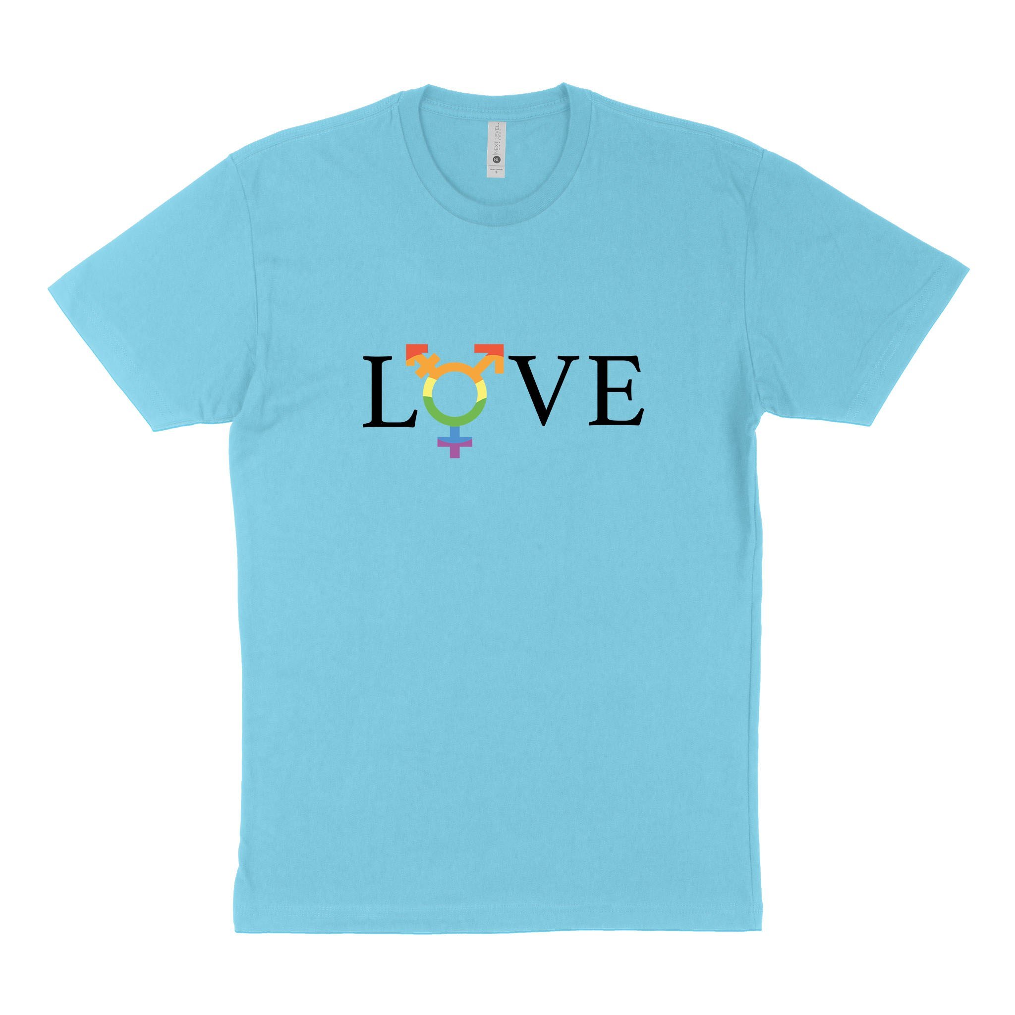 LGBT Unisex’s Graphic Tees, LGBT Fashion Designs, Graphic Unisex T-Shirt, Husband Wife Personalized Gifts, Love Next Level 3600 Unisex T-Shirt