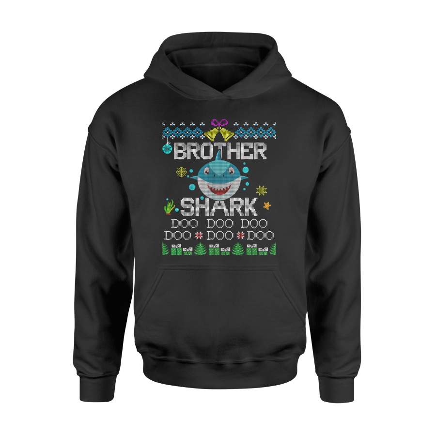 Christmas gift idea Mens Brother Shark Xmas Matching Family Group T-Shirt – Standard Hoodie