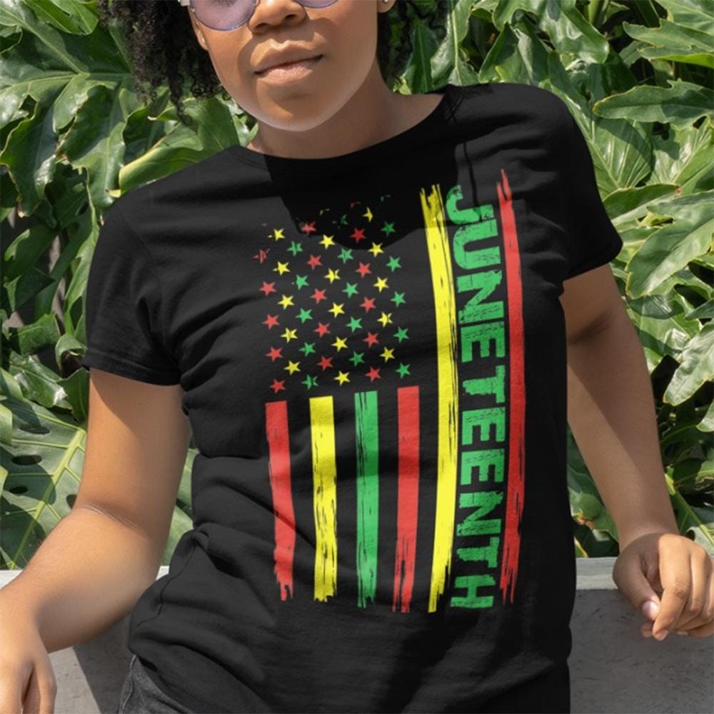 African American Shirts, Juneteenth Flag Independence Freedom Black People History