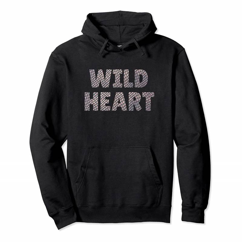 Wild Heart Crocodile Print Zoo Animals Snake Reptile Gift Pullover Hoodie, T-Shirt, Sweatshirt