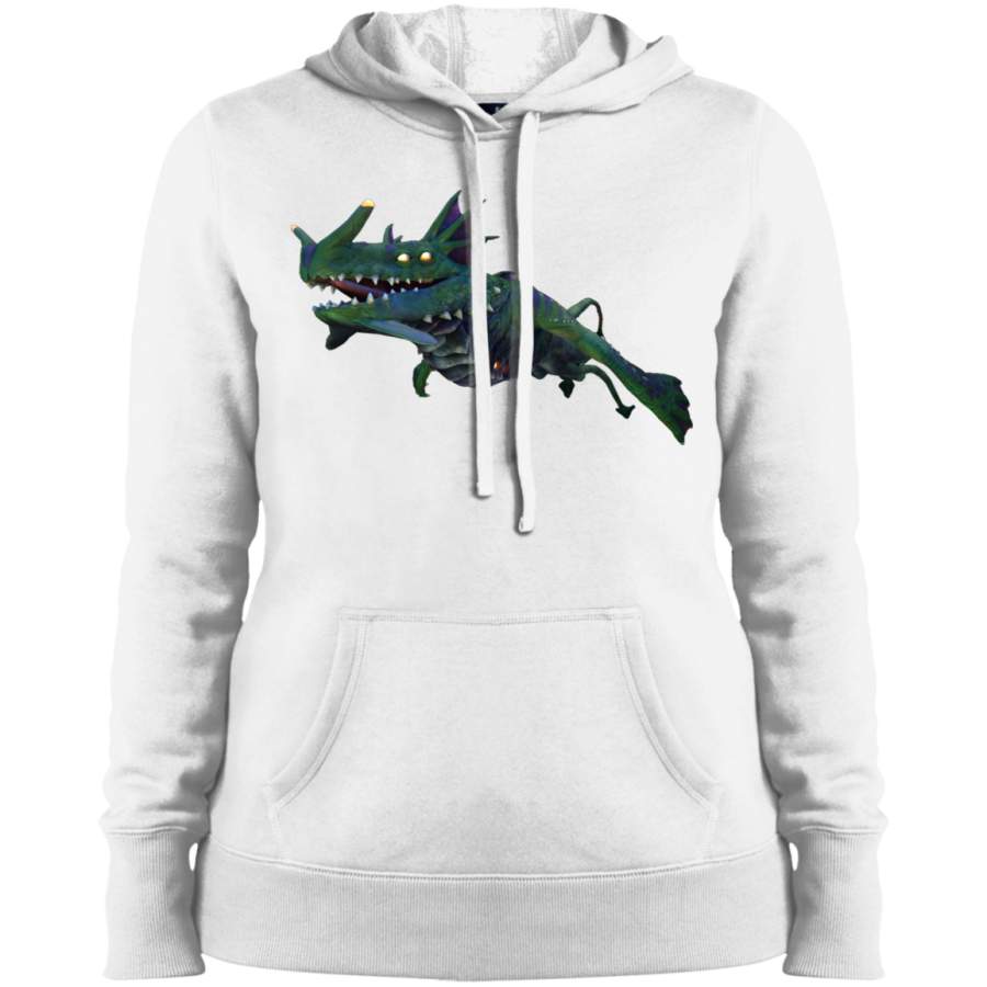 AGR Subnautica Infected Sea Dragon Ladies’ Pullover Hooded Sweatshirt