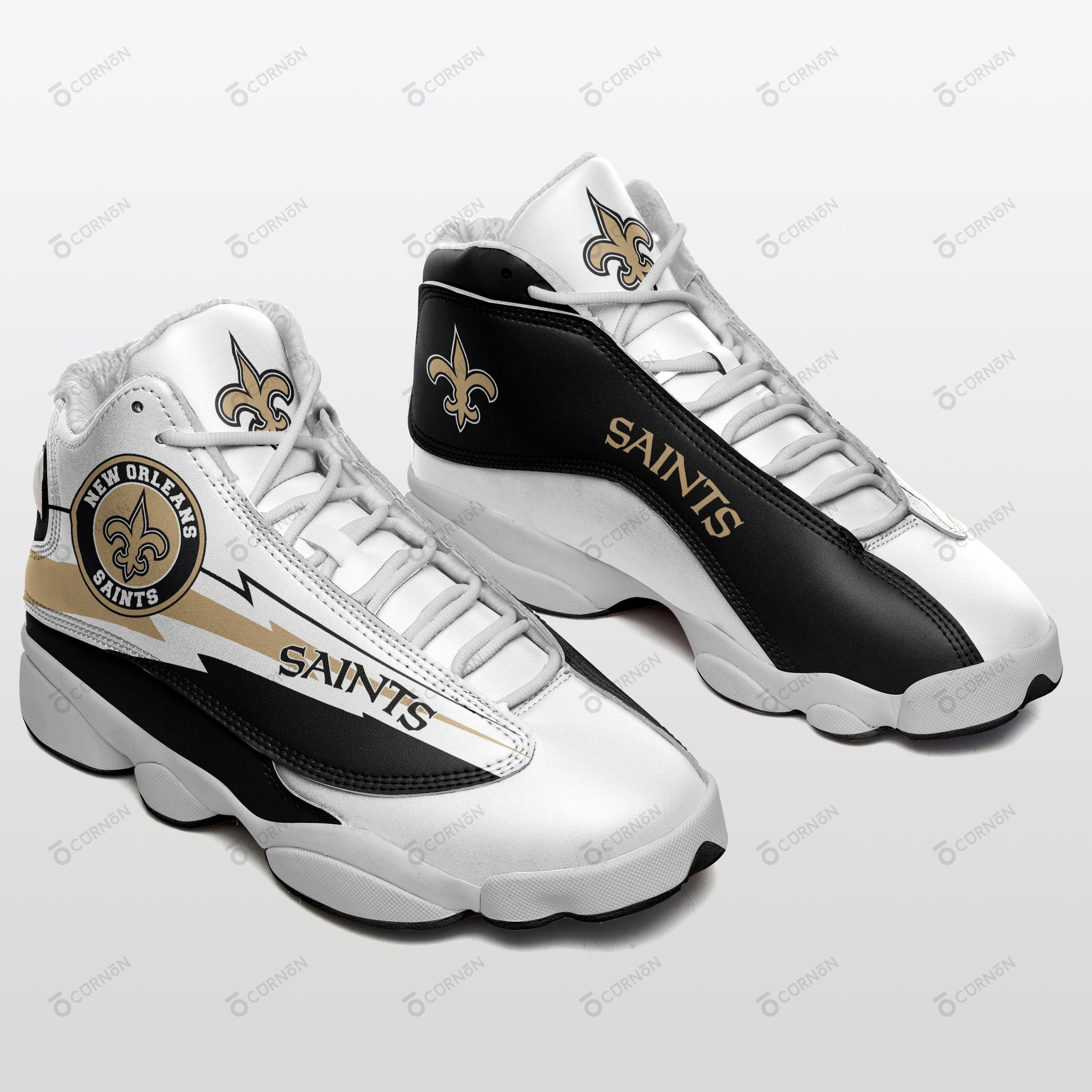 New Orleans Saints Air JD13 Sneakers 577