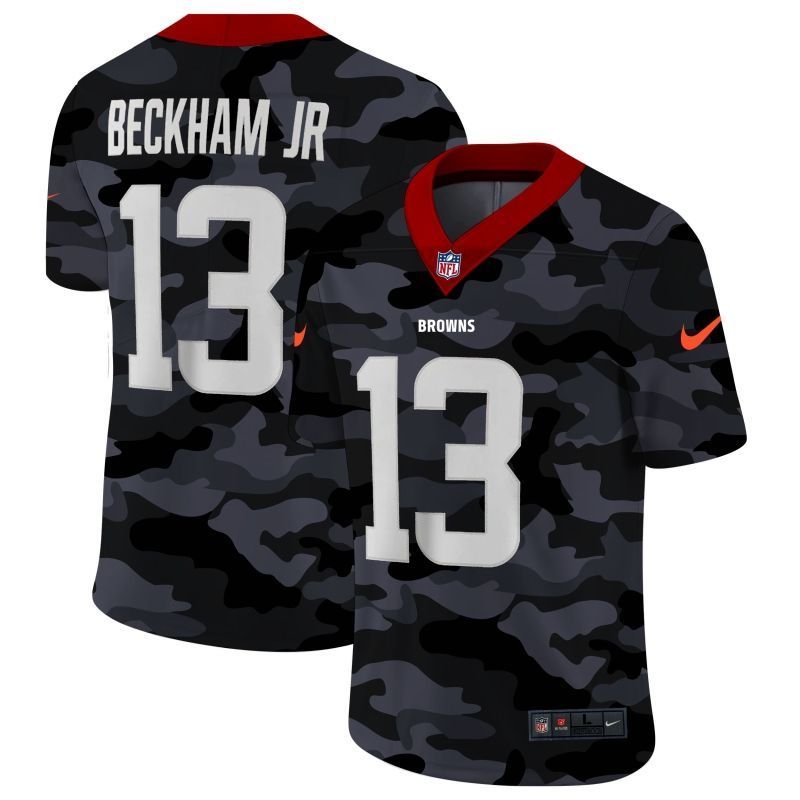 Cleveland Browns Odell Beckham Jr. #13 NFL 2020 Camo Jersey