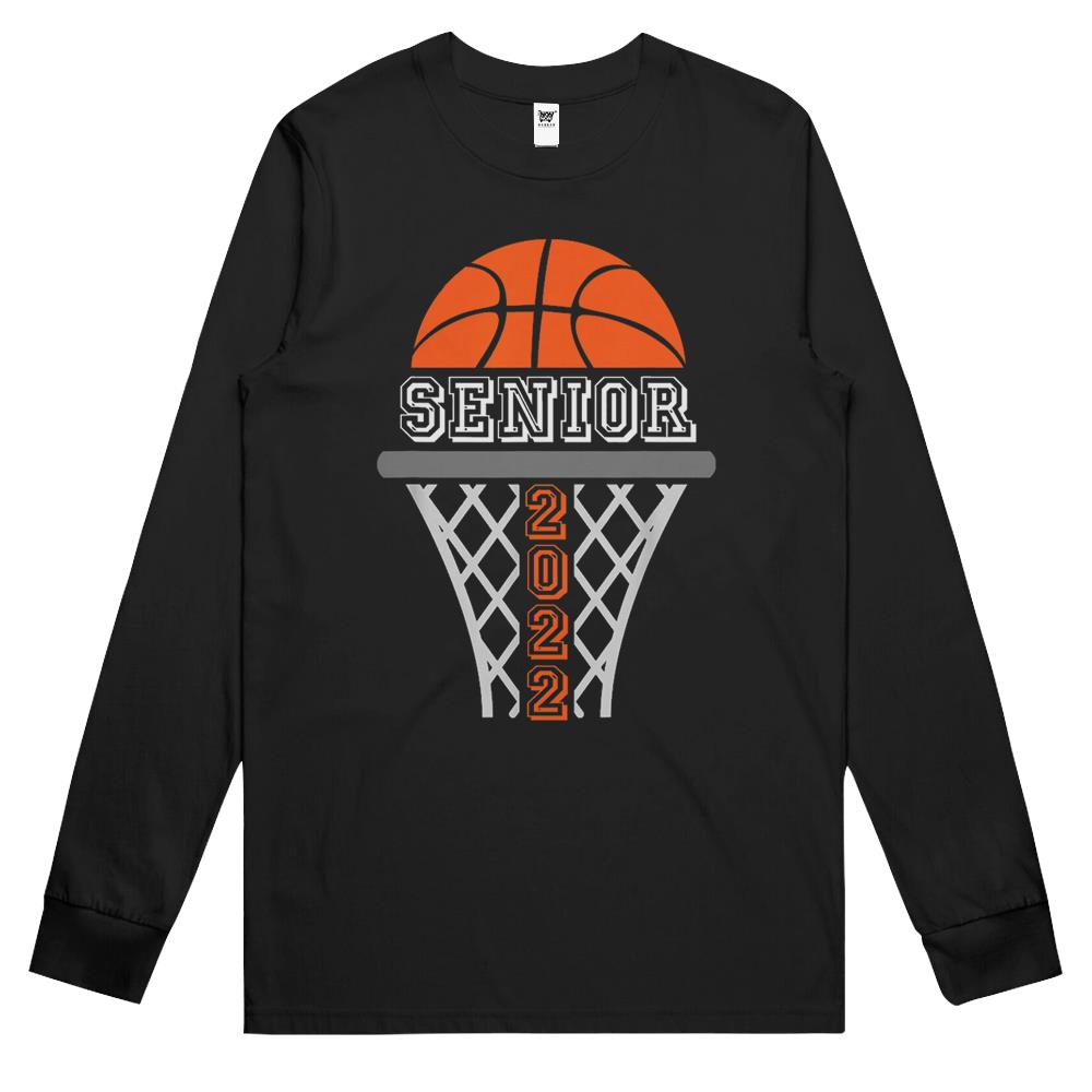 Graduation Senior Class 2022 Graduate Basketball Player Long Sleeve T Shirts