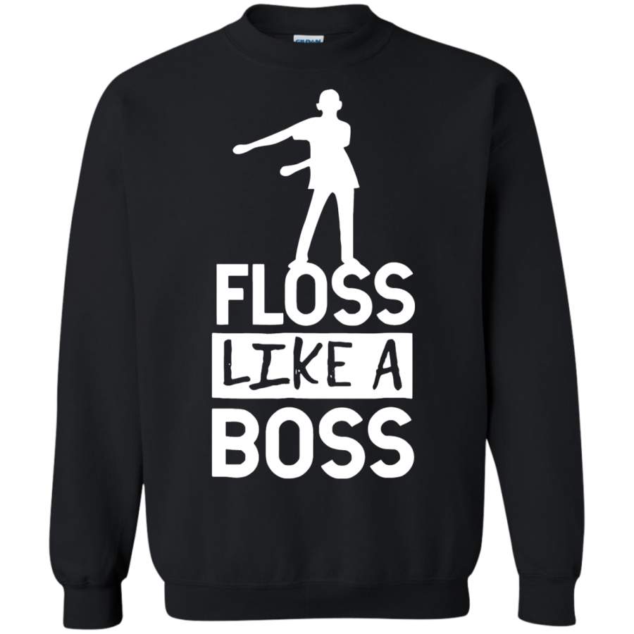 AGR Floss Like A Boss Dancing Flossing Dance Eleven Stranger Things Sweatshirt