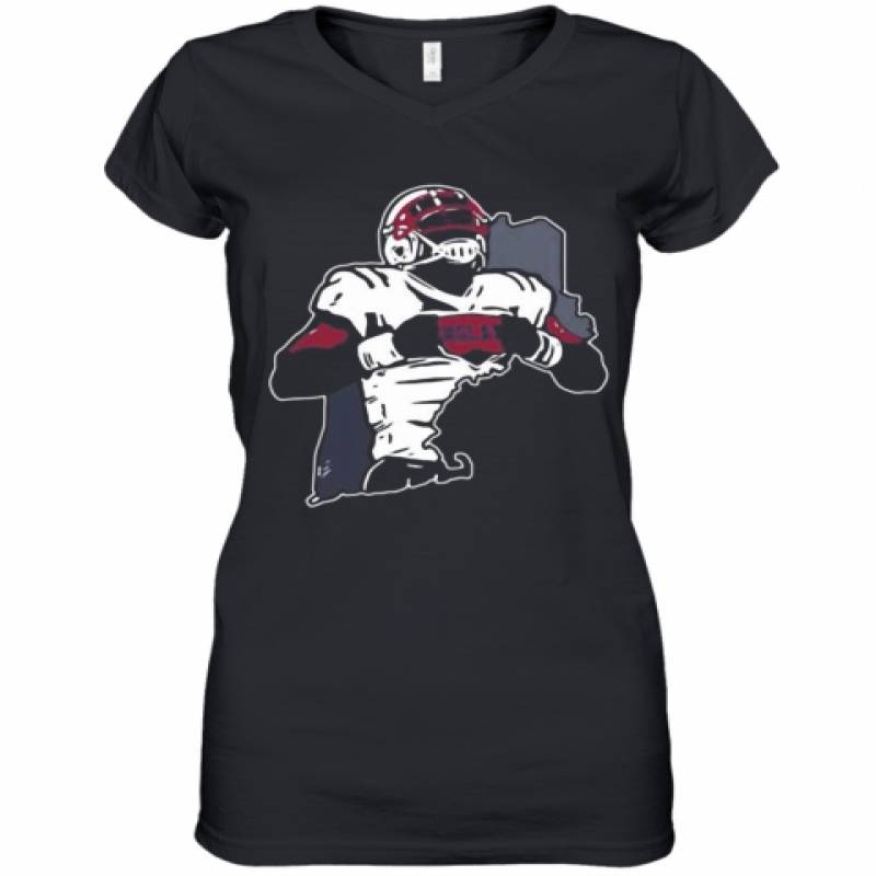 Pats Pulpit New England Patriots Player Women's V-Neck T-Shirt