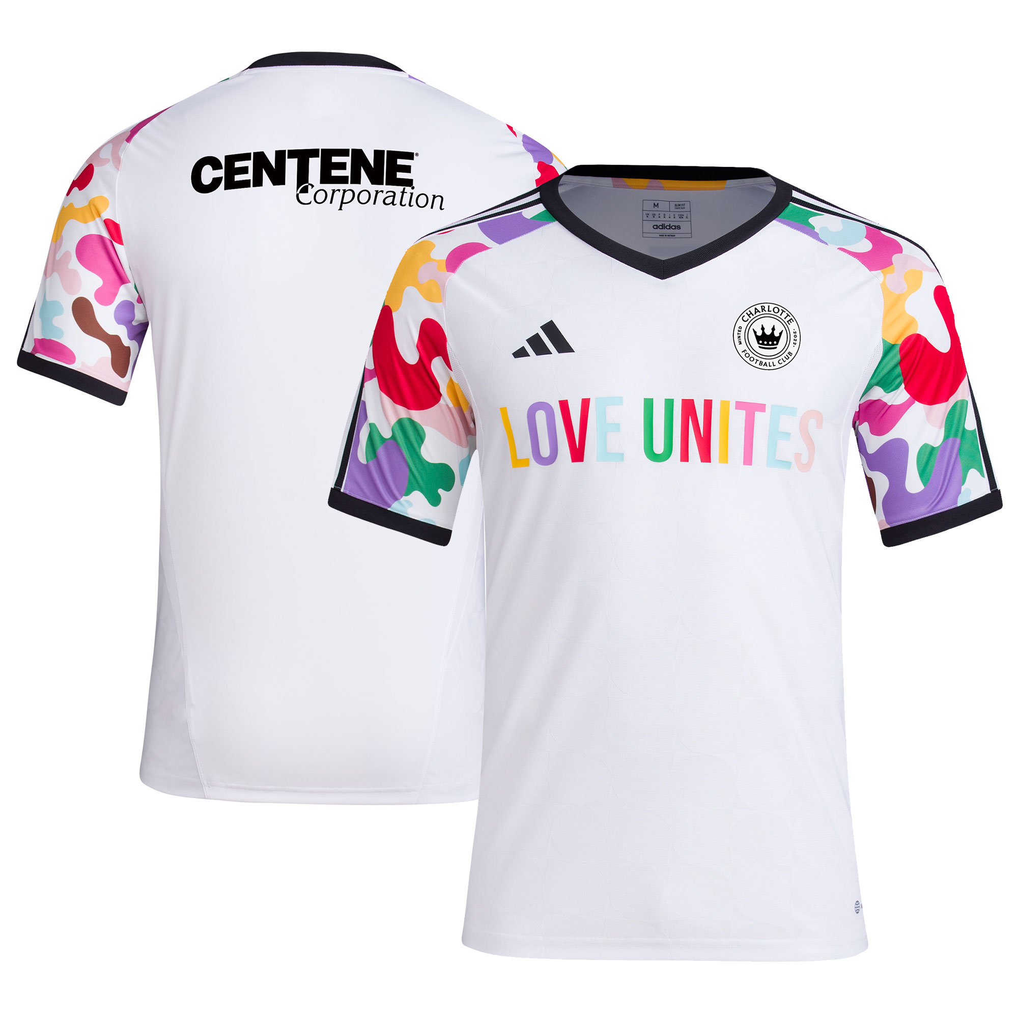 Charlotte FC 2023 Pride Pre-Match Top – White