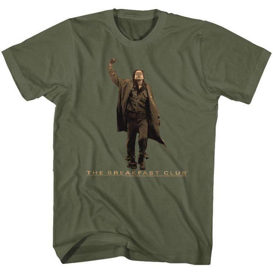 Breakfast Club Vintage Guy Mens T Shirt Military Green