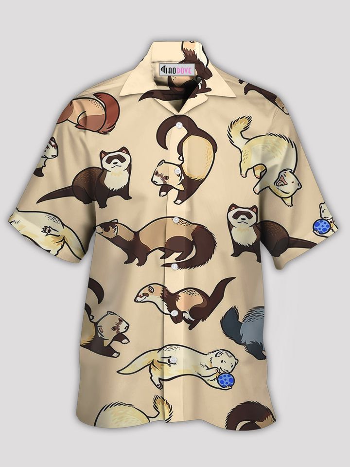 Ferret Hawaii Shirt Ha71476