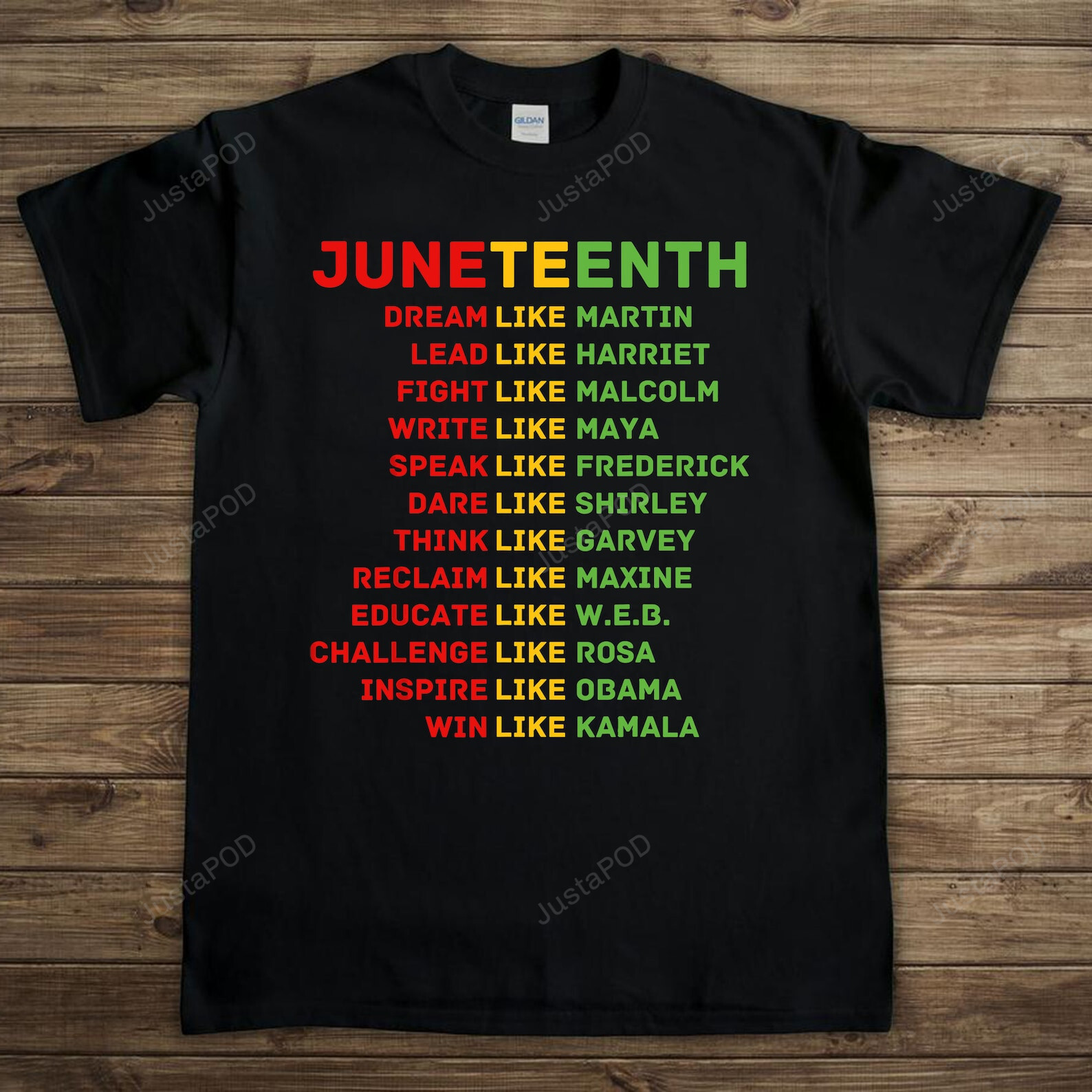 Juneteenth Dream Like Leaders Black Shirt Freeish Shirt Black History Shirt Black Culture Shirts Black Lives Matter Shirt Until We Have Justice Gift For Men Women Boys Girls