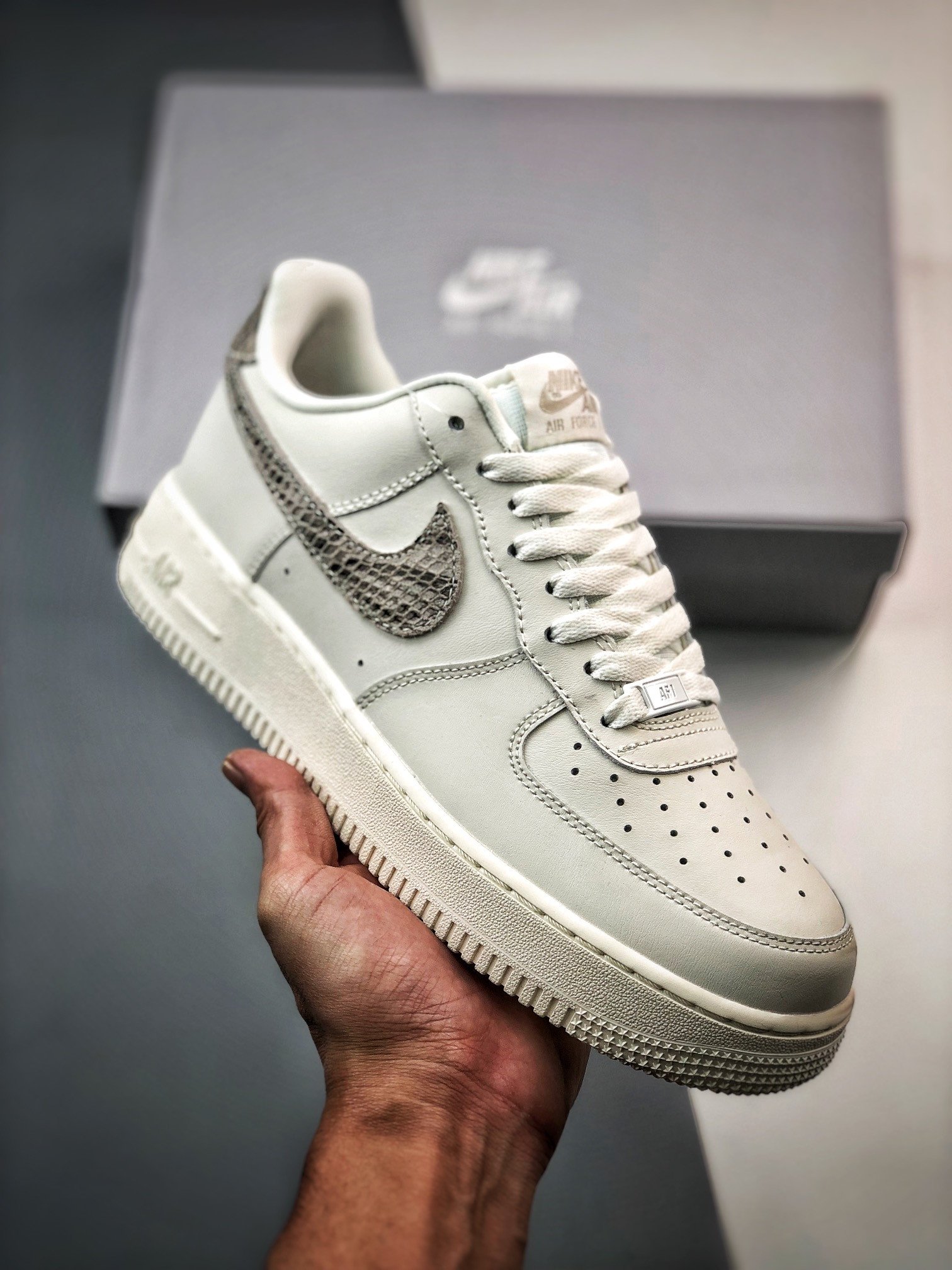 Nike Air Force 1 Low Sail Snakeskin DD8959-002 5340516