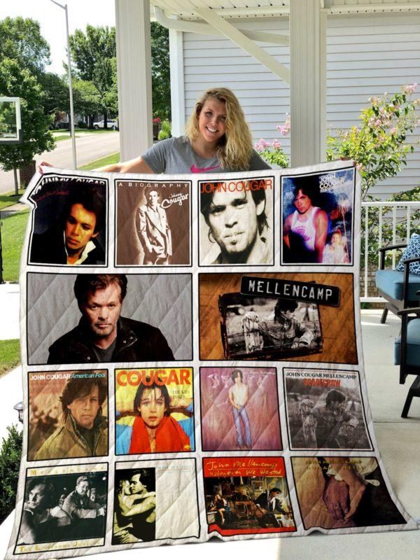 John Mellencamp 3D Quilt Blanket HGM1