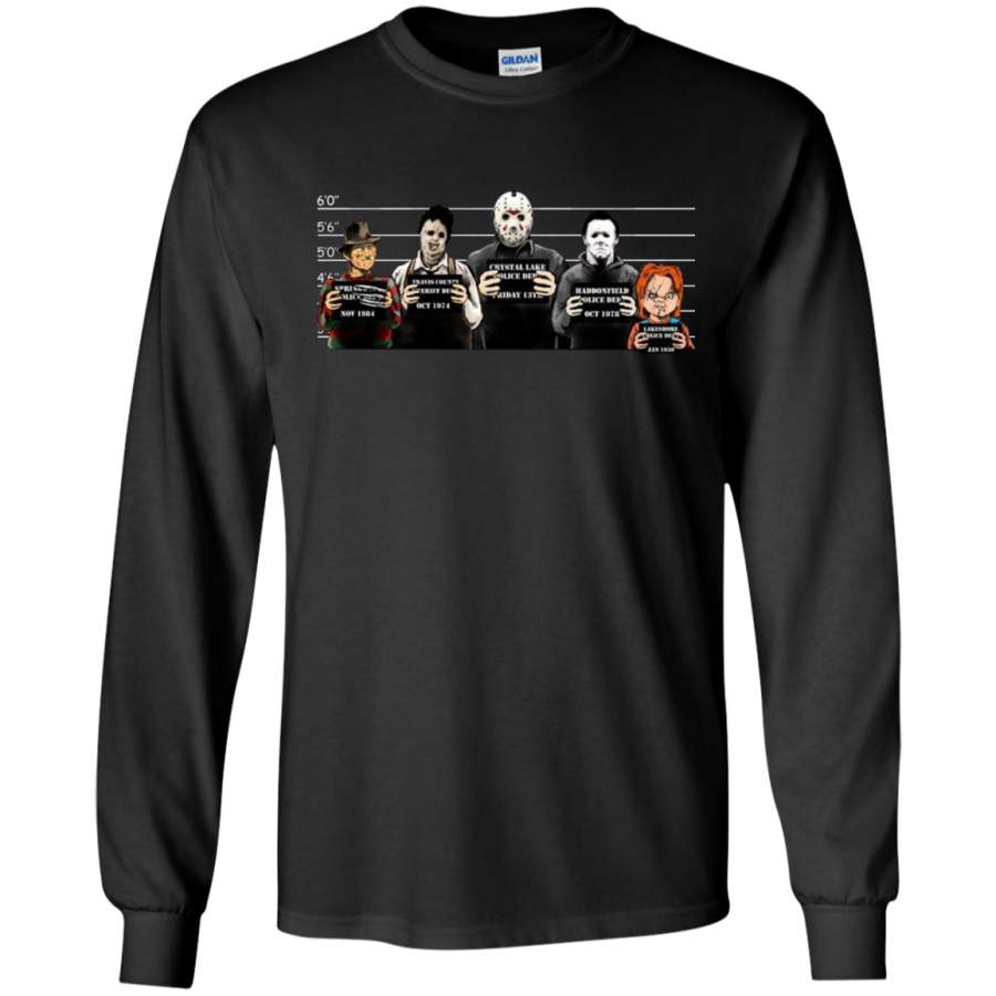 The Usual Horror Suspects Halloween LS shirt/Hoodie/Sweatshirt