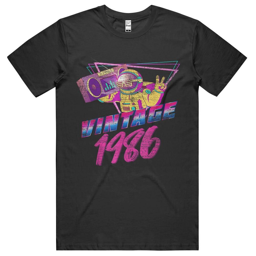 35th Birthday Gifts – Vintage 1986 Unisex Shirt