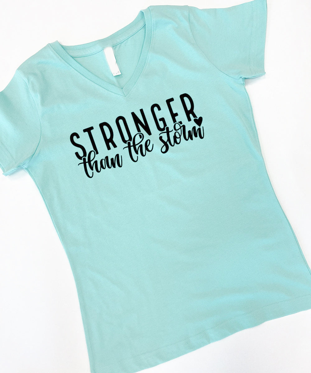 Stronger Than The Storm V-Neck