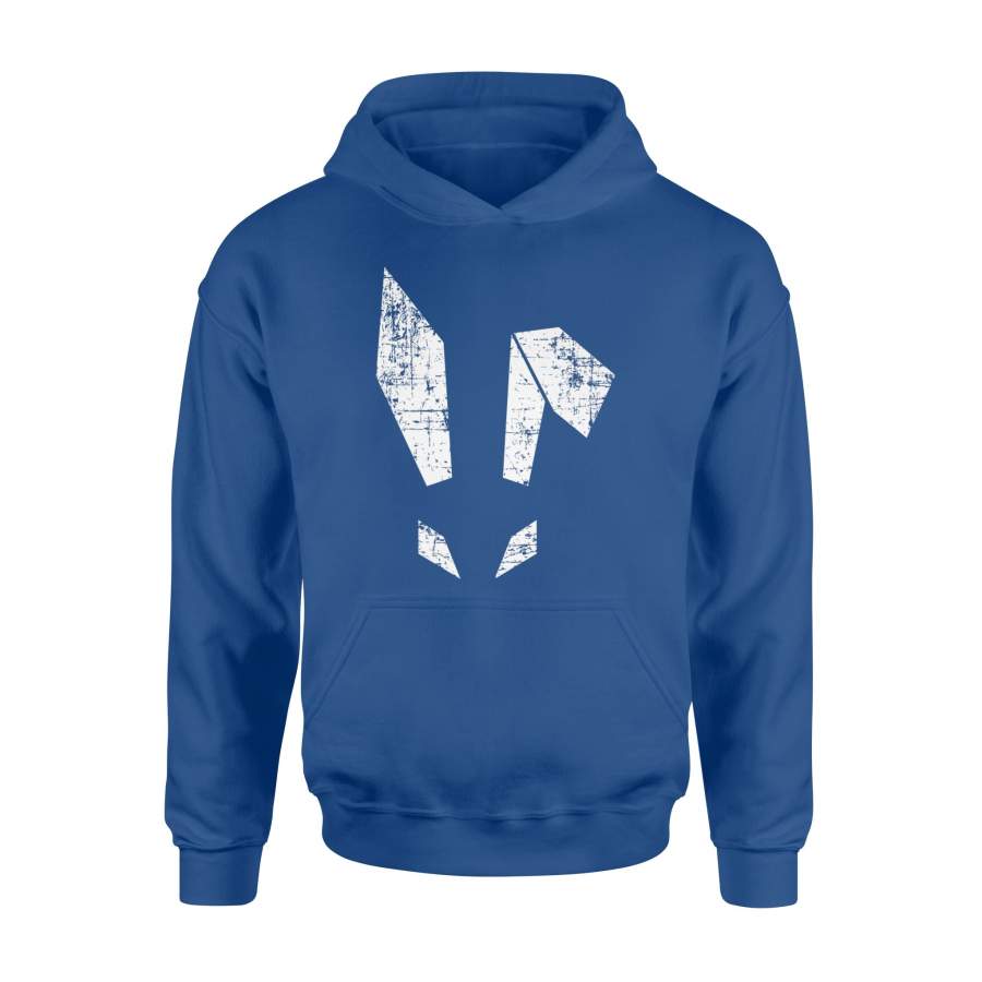 Bad Easter Bunny Geometric Grunge Look Men Woman Hoodie