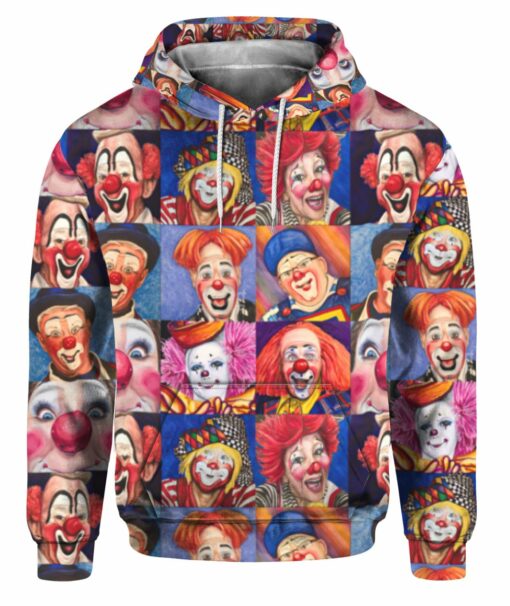 Funny Real Clown Halloween 3D All Over Printed Shirts For Men And Women, Gift For Halloween Day, Happy Halloween