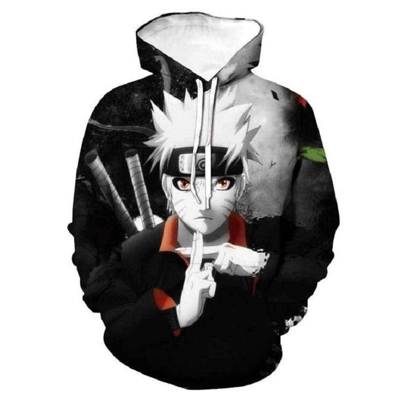 Naruto Hoodie – Shippuden Naruto Pullover Hoodie