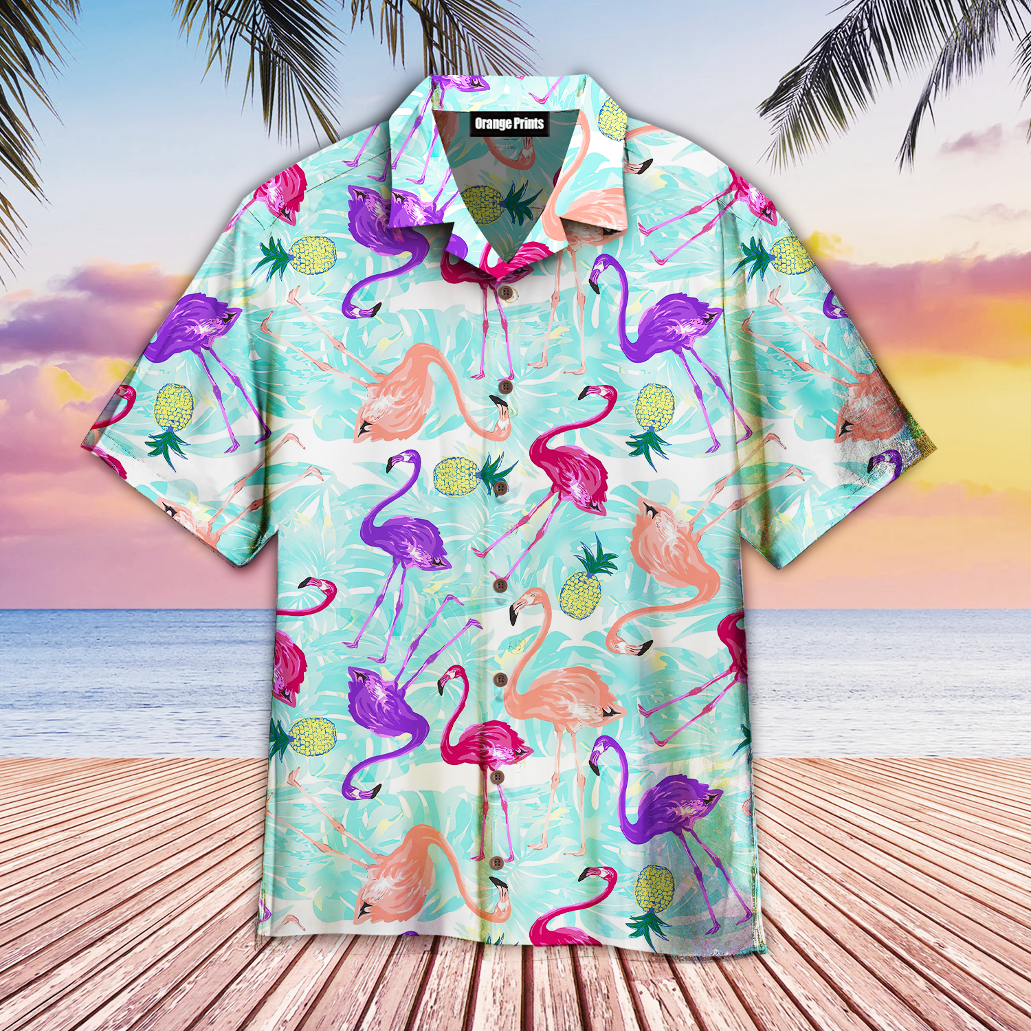 Stand Tall And Be A Fabulous Flamingo Funny Hawaii Shirt For Men Women Ha93768