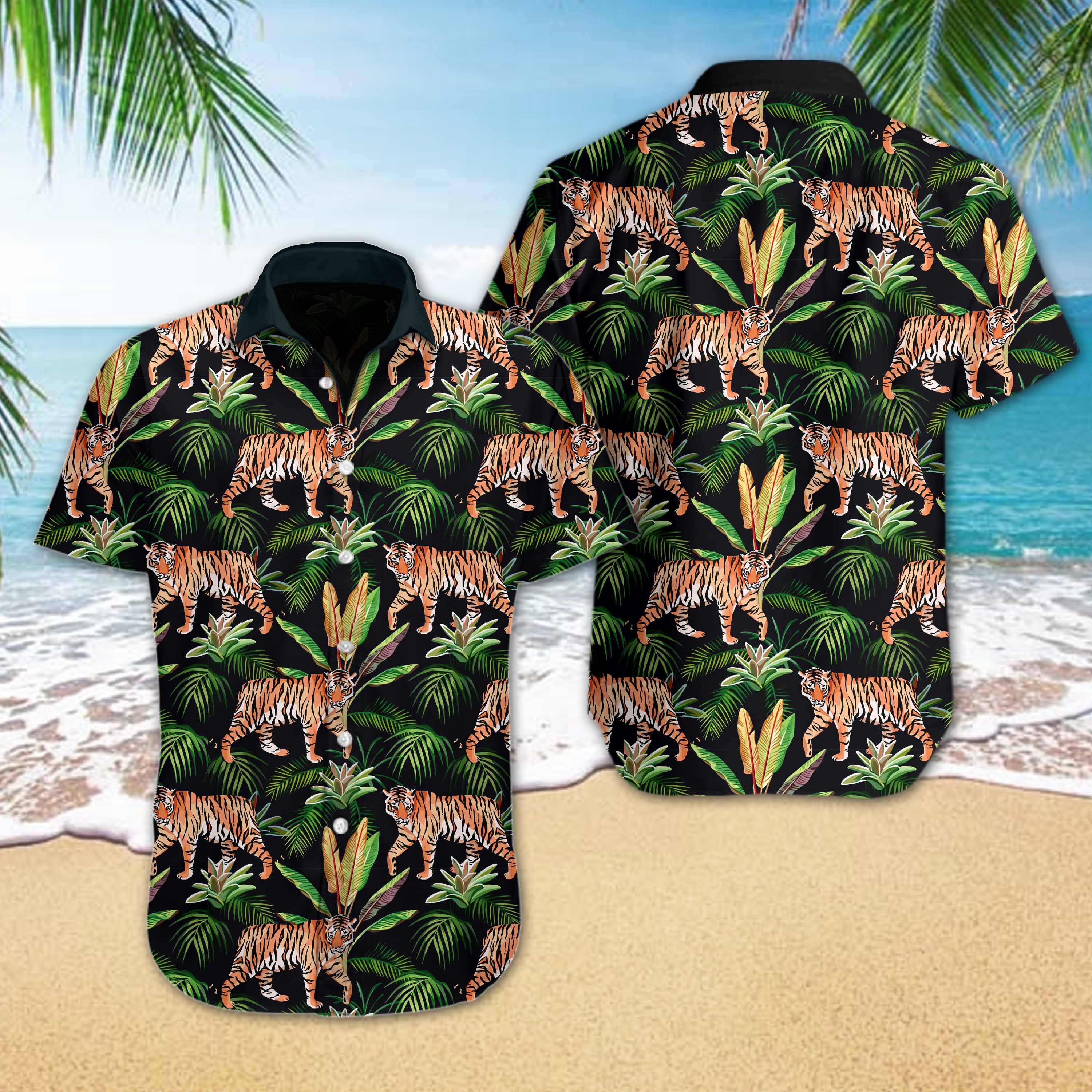 Tiger Tropical Hawaiian Shirt 3D / TNDNDD6720