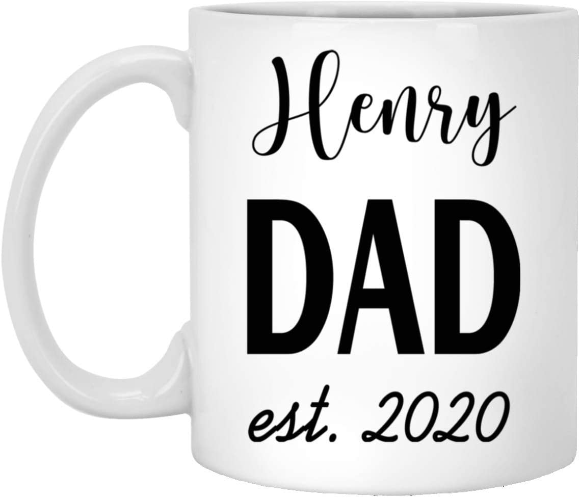 New Dad Mug – Father’S Day Mug – Father’S Day Gift – Dad Coffee Mug – Gift For Dad – Personalized Gift For Dad – Custom Dad Mug 11Oz