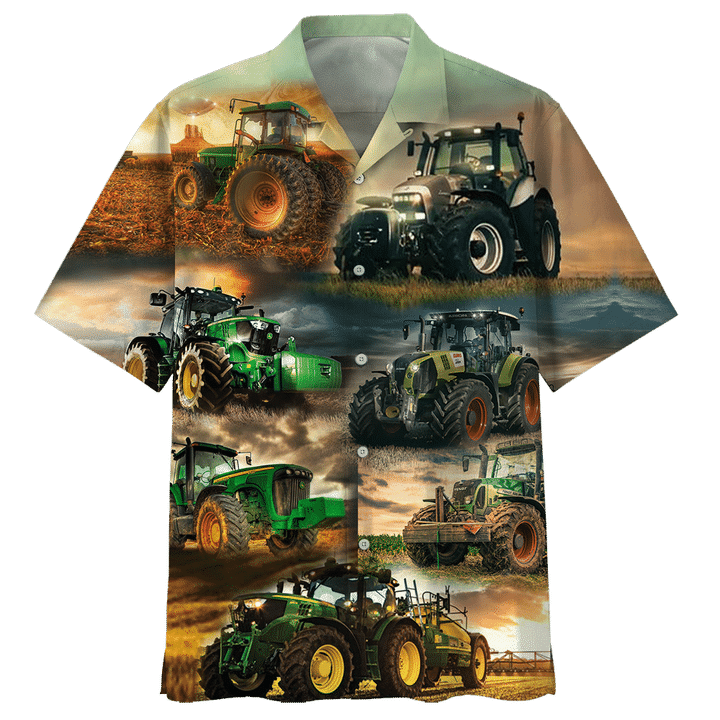 Tractor Hawaiian Shirt