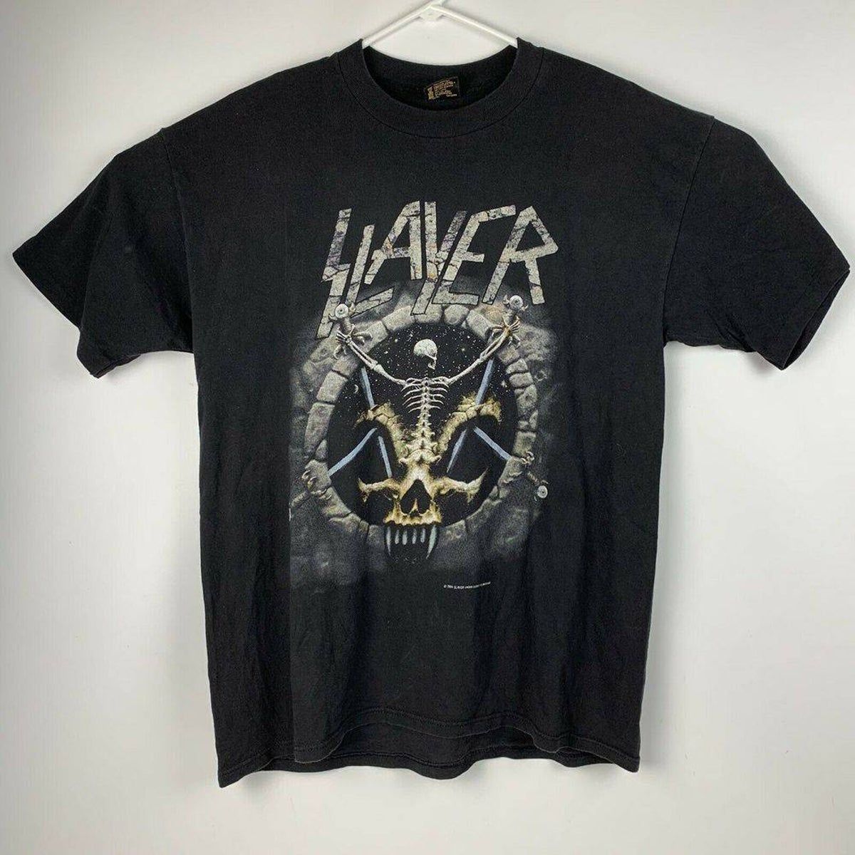 Vtg 90 S Brockum Slayer Divine Arms Shirt