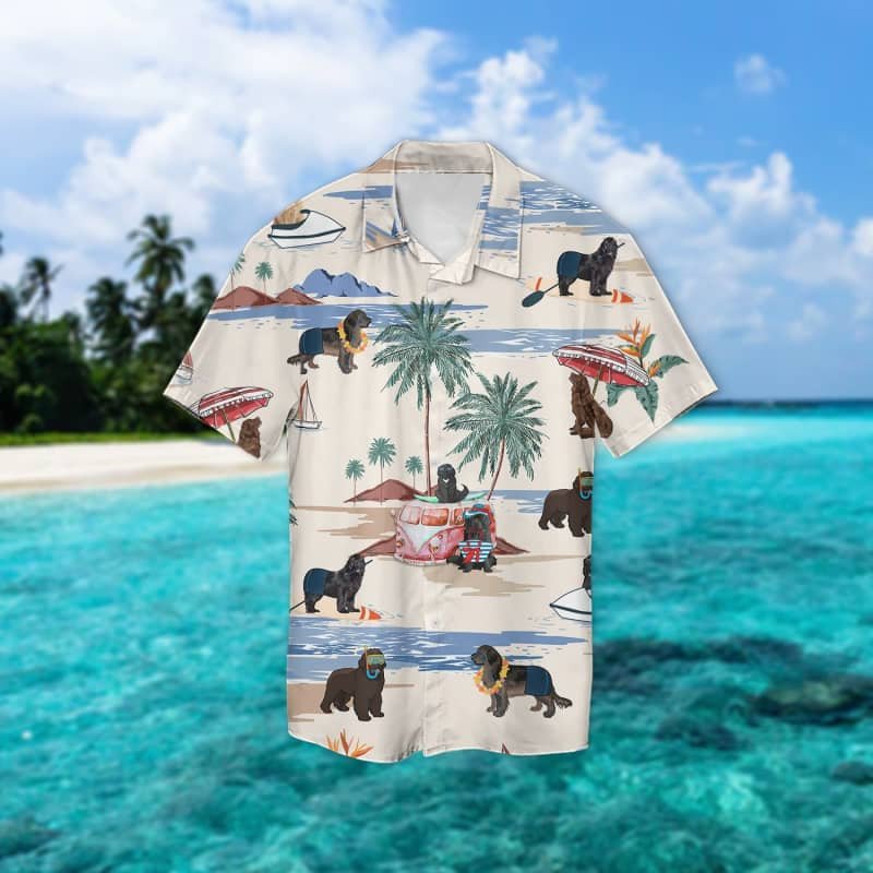 Felacia Neapolitan Mastiff Summer Beach Hawaii Shirt Ha348