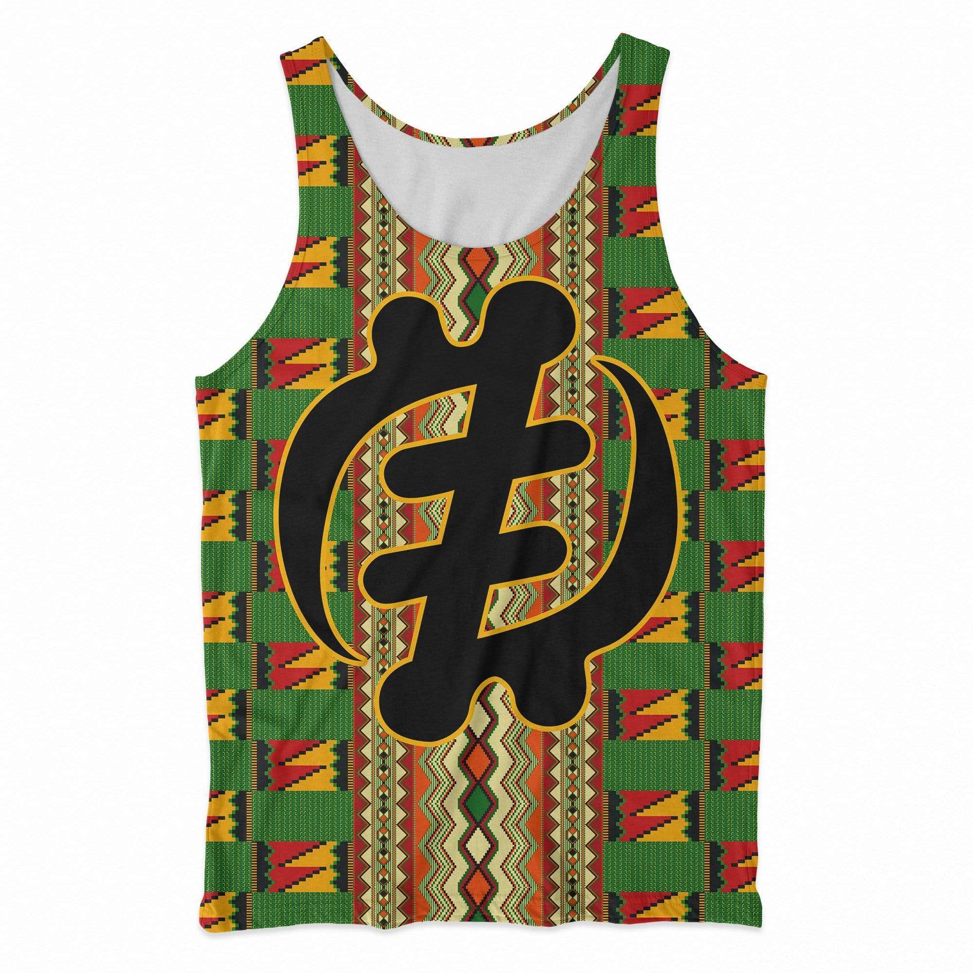 African Tank Top – Gye Nyame Kente