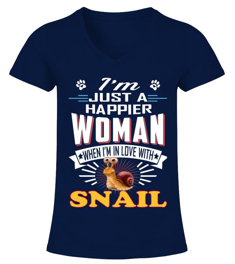 Snail Animals Lover T Shirts C-0Cx34