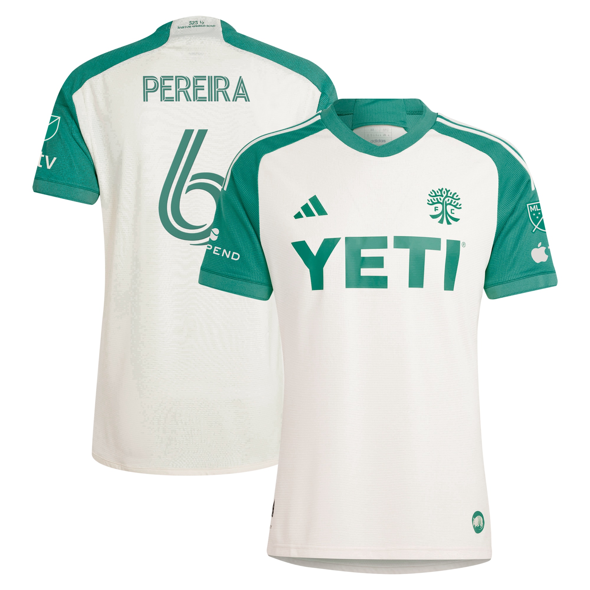 Daniel Pereira Austin FC 2024 The Armadillo Kit Authentic Player Jersey  Tan