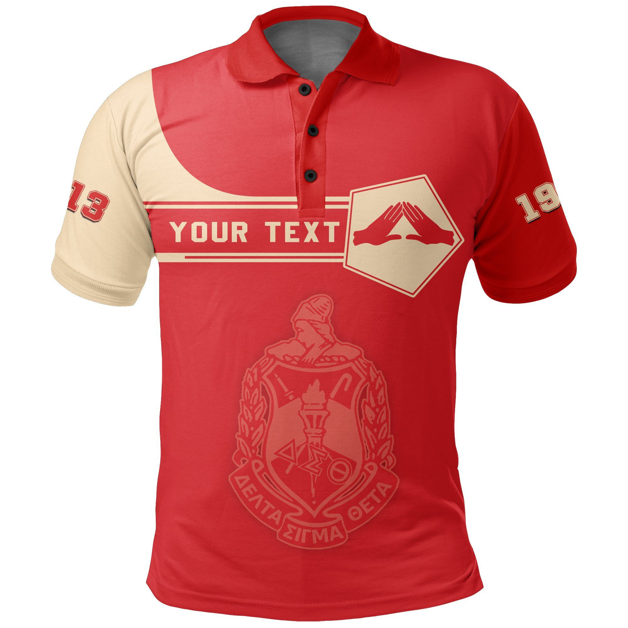 Personalised Delta Sigma Theta Polo Shirt – Simple Style J8