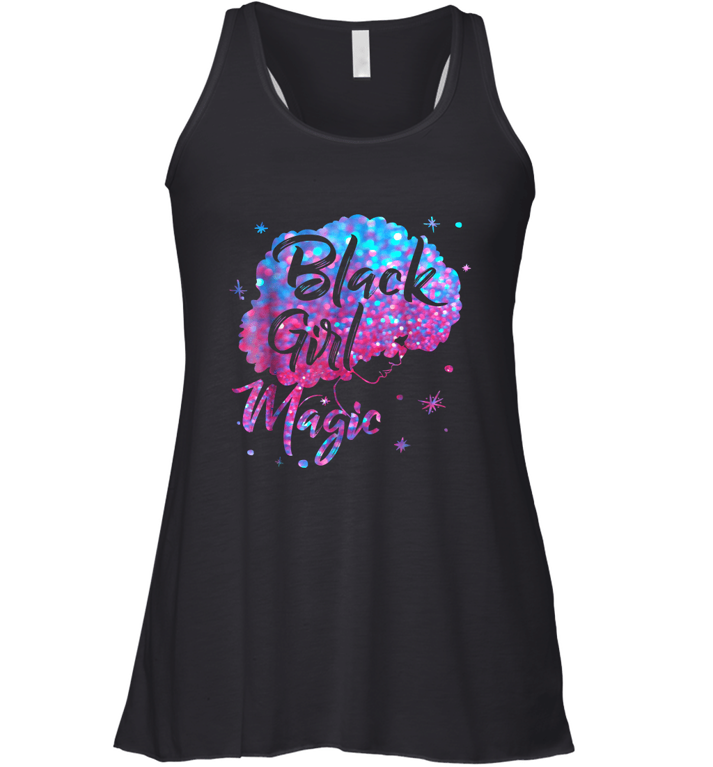 Black Girl Magic T Shirt Racerback Tank