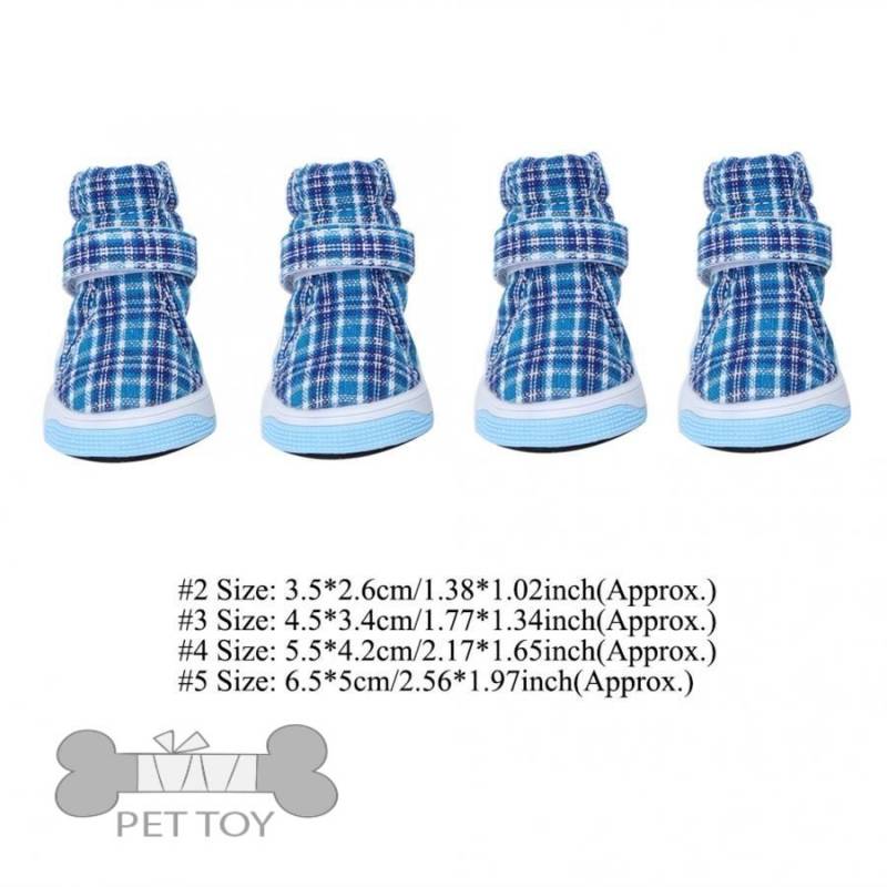 Pet Dog Sports Shoes Non-Slip Pet Dog Soft Cloth Shoes Outdoor Breathable Puppy Sneakers Autumn Winter