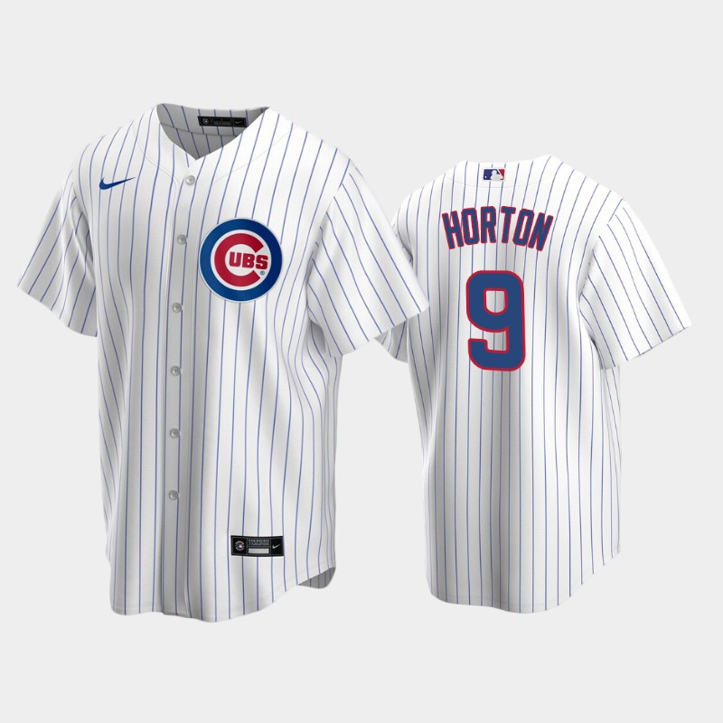 2022-23 Draft Chicago Cubs Cade Horton 9 White Home Jersey