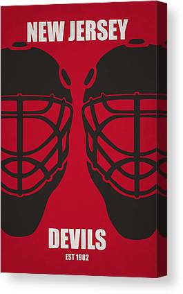 My New Jersey Devils Joe Hamilton Canvas Print