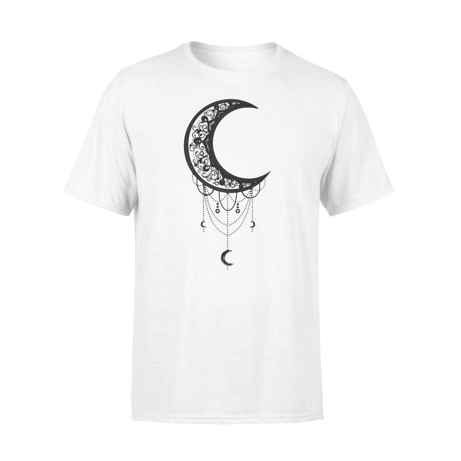 Moon Aesthetic Lunar Artsy Goth Witchy T-shirt