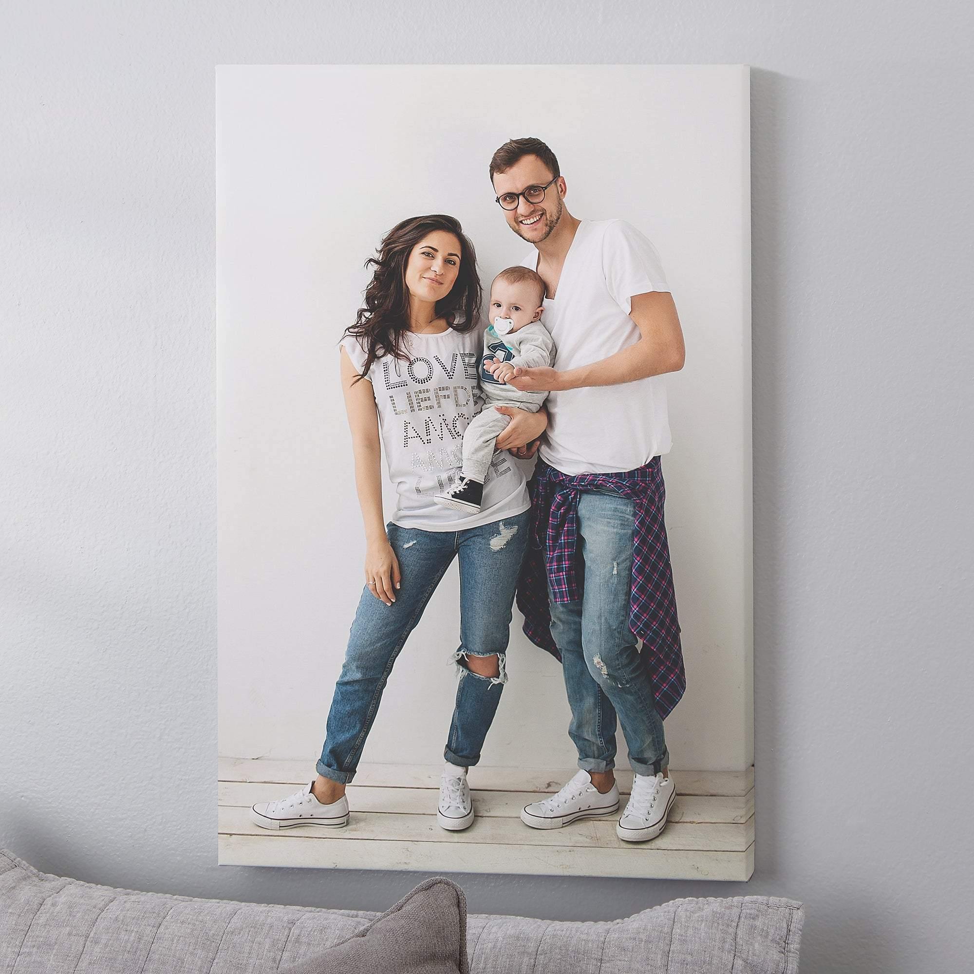 [Personalized Photo] Photo Memories – Perfect Gift Idea, Gift For Family, Gift For Home Decor, Best Idea Gift – Matte Canvas, Wall Art, Canvas Prints