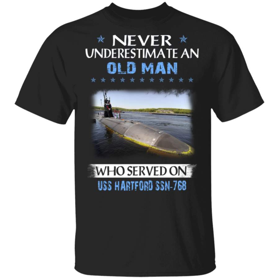 USS Hartford SSN-768 Veterans Day Christmas Gift T-Shirt