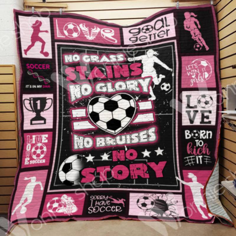 Soccer Girl Blanket NOV1401 90O41