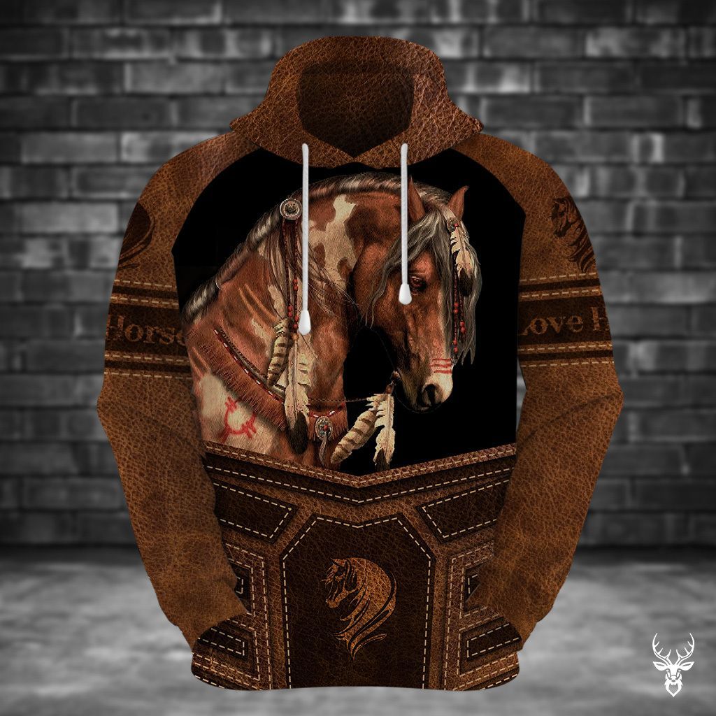 TJJ242009O08TP LOVE HORSE HOODIE PP