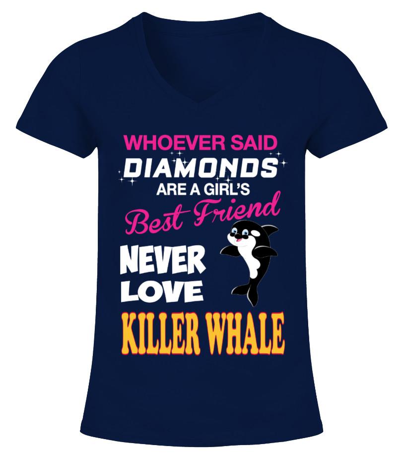 Killer Whale Animals Lover T Shirts C-6Er1N