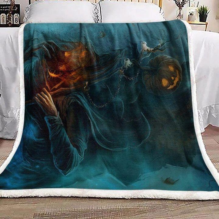 Happy Halloween Fleece Blankets, Halloween Blanket, Halloween Throw Blanket, Halloween Fleece Blanket – Blanket, 30X40, Blanket Sofa Bed