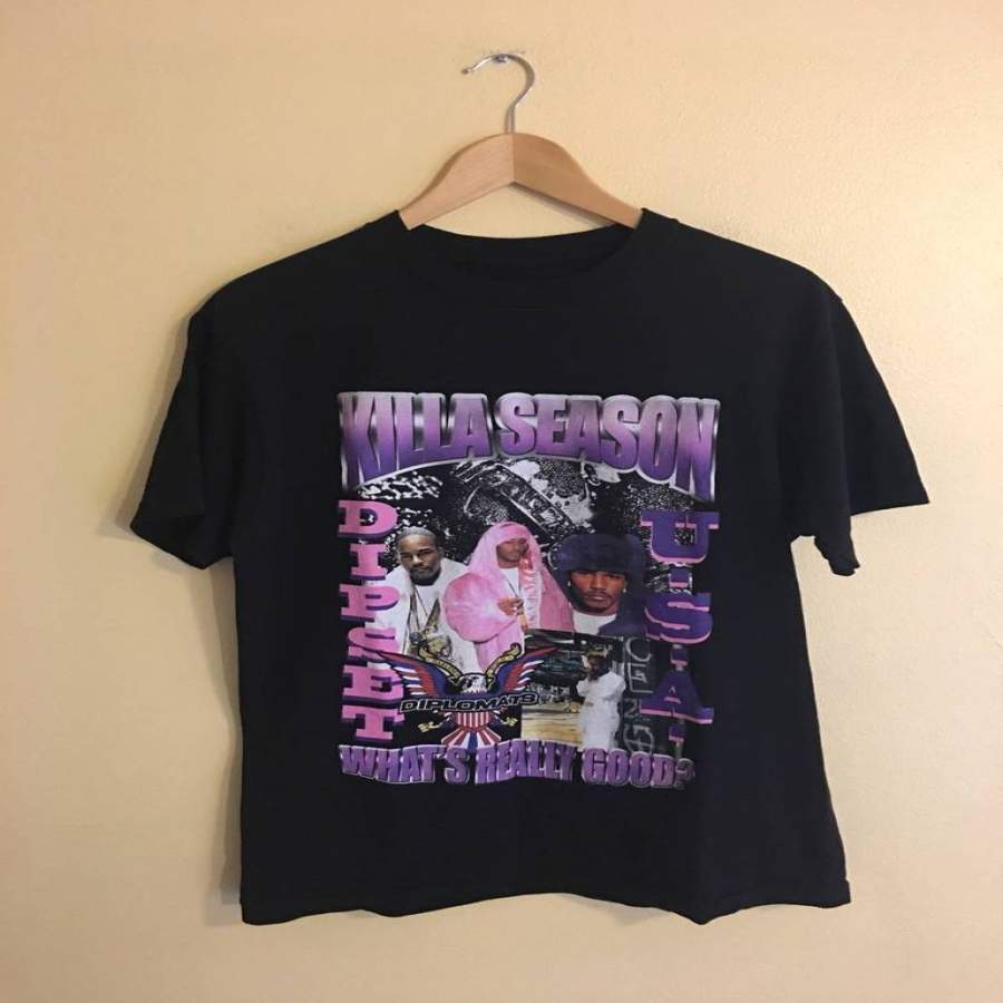 Diplomats × Dipset × Vtg Killa Season Diplomats Killa Cam T-Shirt