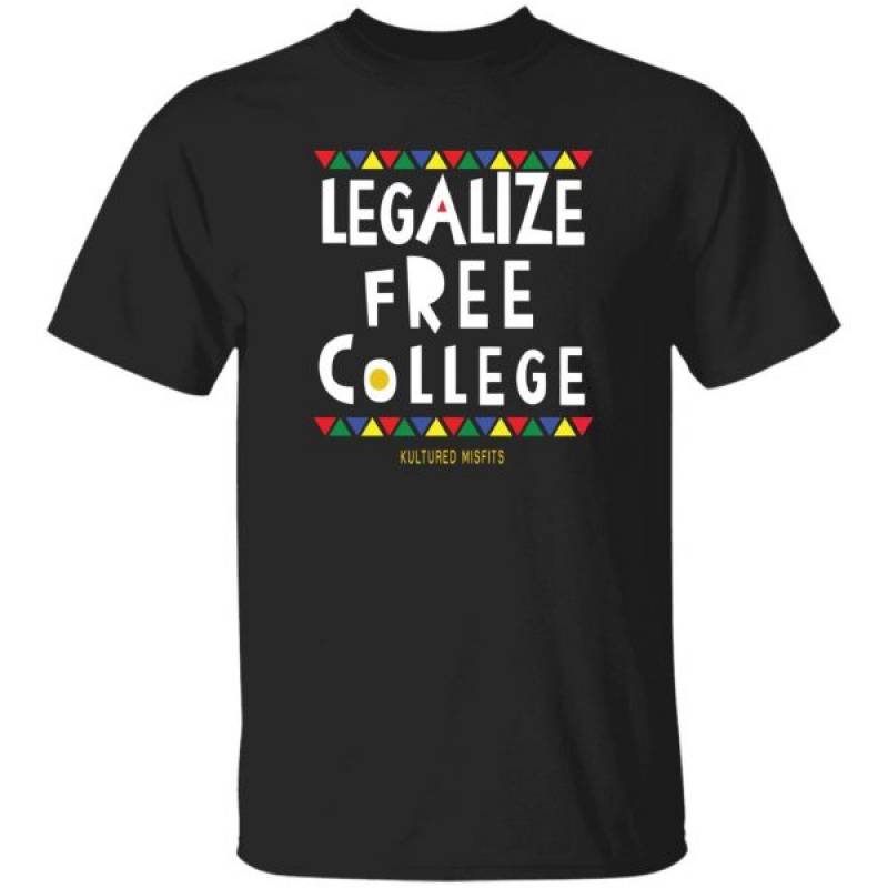 College Free Kultured Misfits  T-Shirt