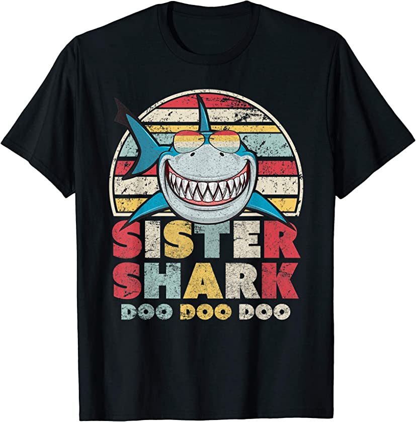 Sister Shark Shirts, Gift For Kids T-Shirt