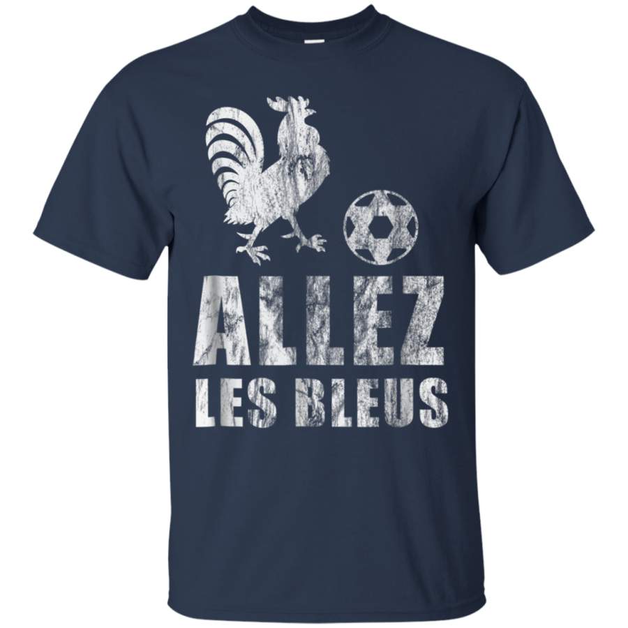 AGR Allez les Bleus National Team T-Shirt France Vintage Jersey