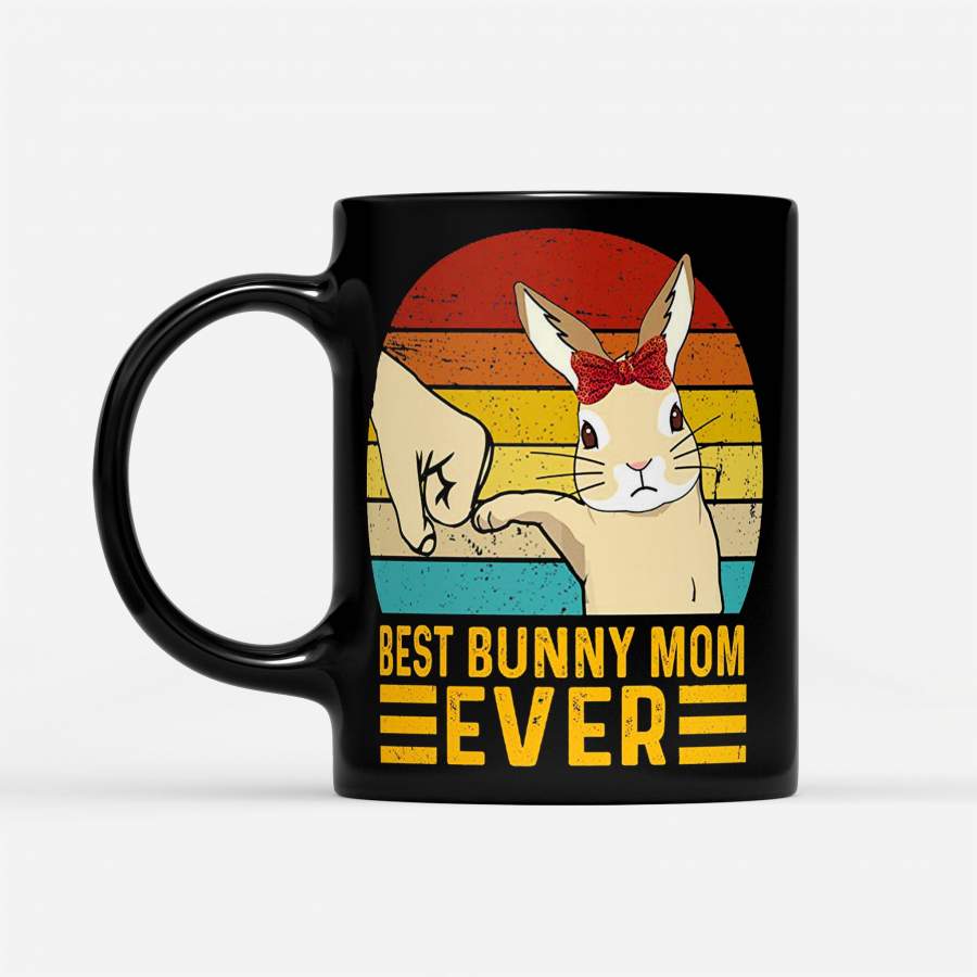 Best Bunny Mom Ever – Black Mug